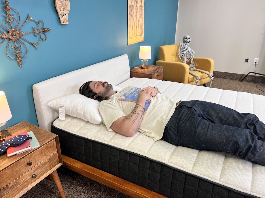 Helix Plus heavy weight back sleeper testing