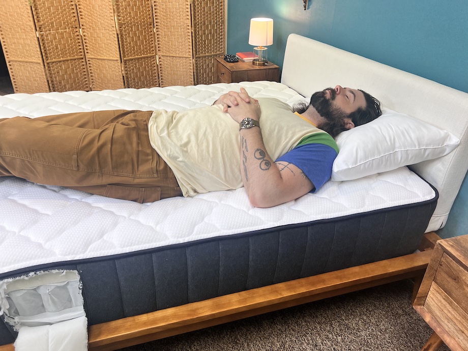 Titan Plus heavy back sleeper test