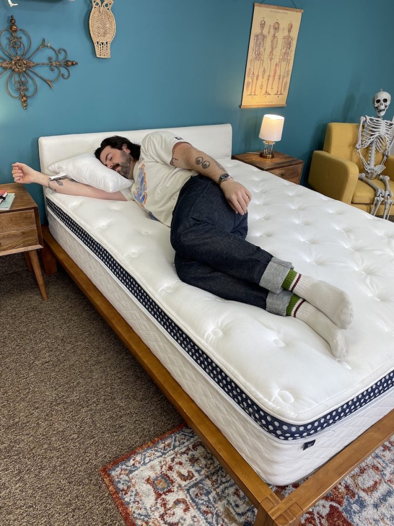 WinkBed heavy side sleeper test