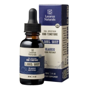 Lazarus Naturals Full Spectrum CBD Oil Tincture