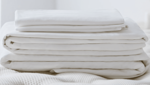 Saatva Organic Percale Sheet Set